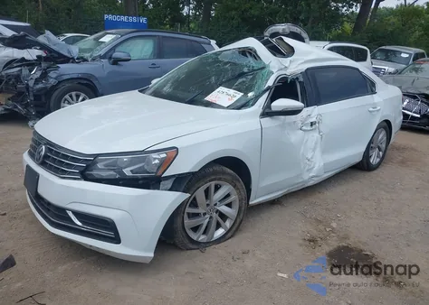 2018 Volkswagen Passat 2.0T Se z USA, uszkodzony, nr VIN 1VWBA7A31JC039300